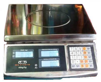 BASCULA 40 KGS METTRIA MTN-40